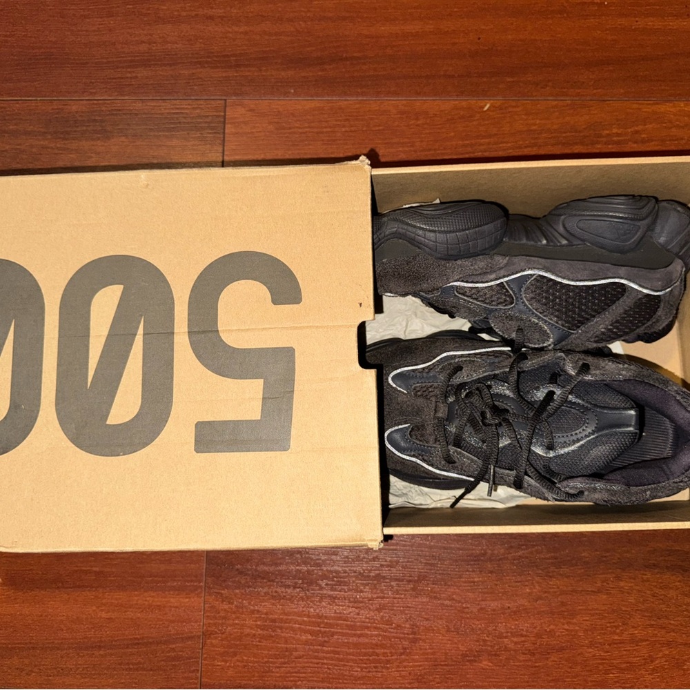 Adidas Black Sneakers YEEZY 500 shoot me offers